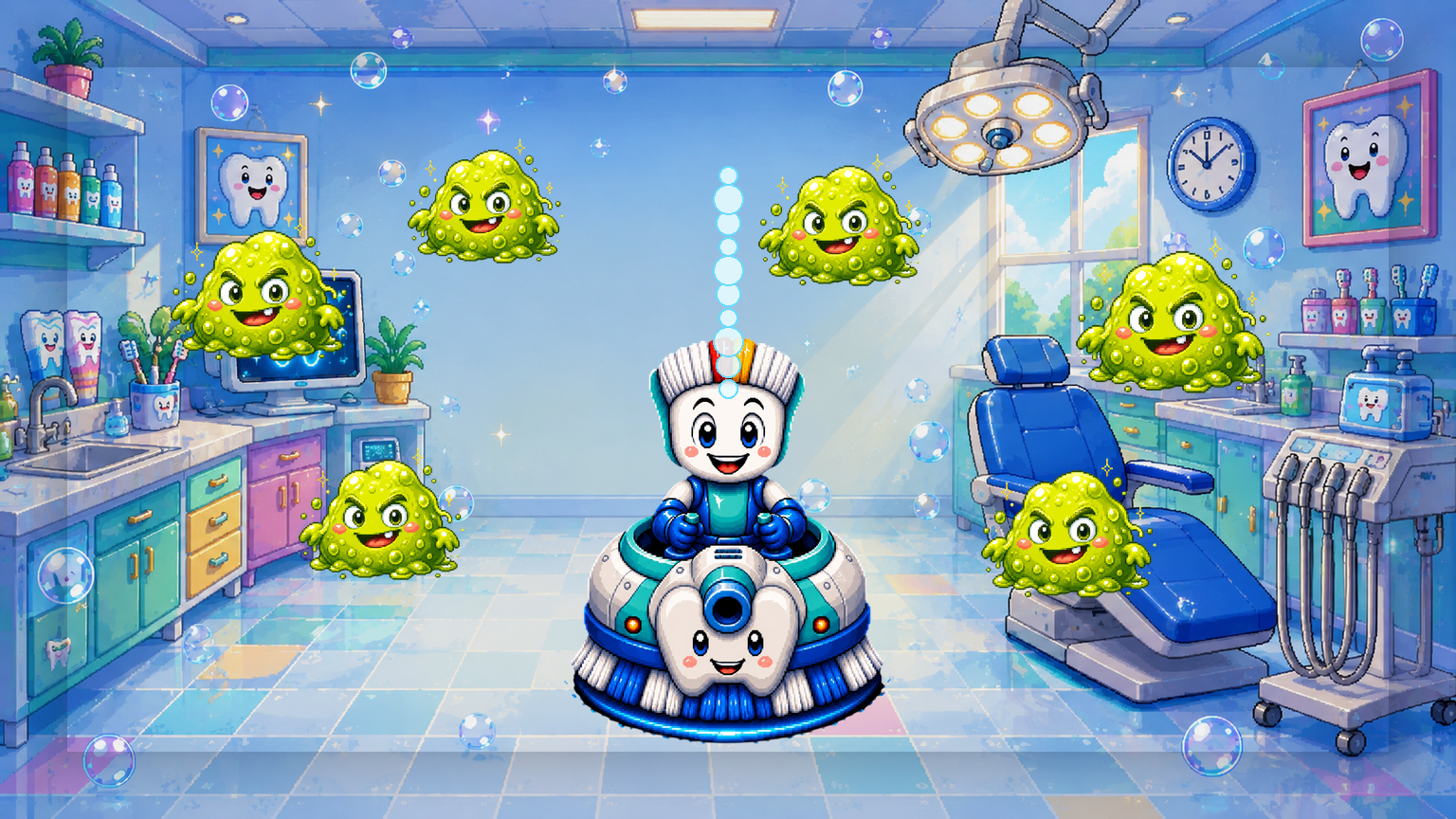 Tooth Defender environment art